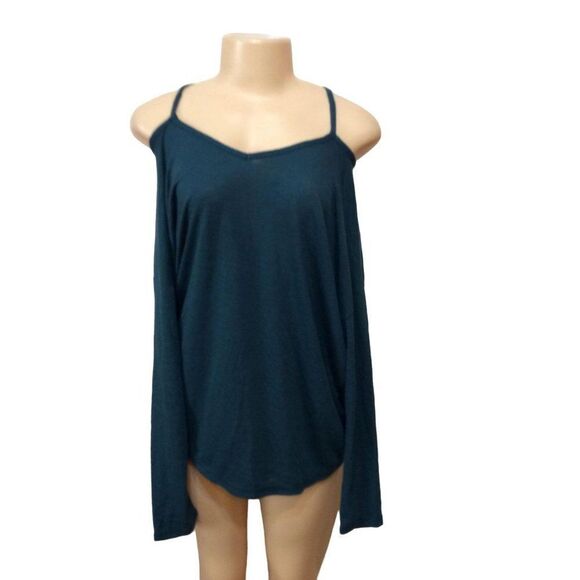 XERSION Halter Top Large Emerald Green - Picture 1 of 3